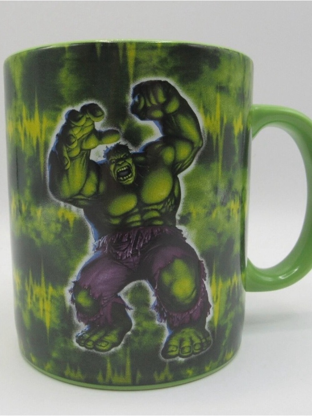Vintage 2000 Marvel Universal’s Islands of Adventure Incredible Hulk Coaster Mug